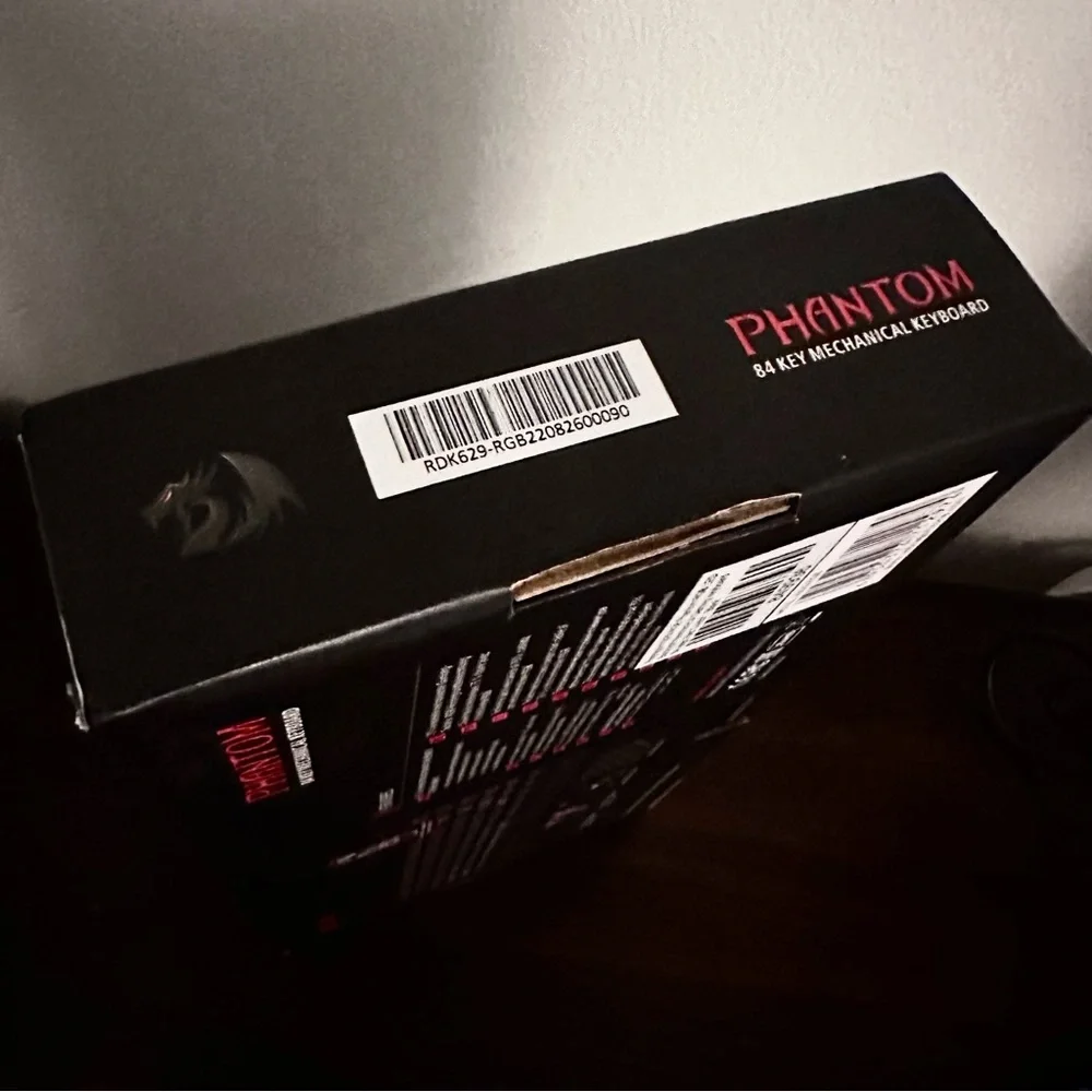 Red Dragon Phantom 84 Key Mechanical Keyboard: NWT - Picture 8 of 16